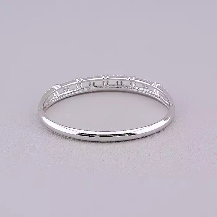 🏷️️ Браслет шарнірний Xuping (родій) ss_74568