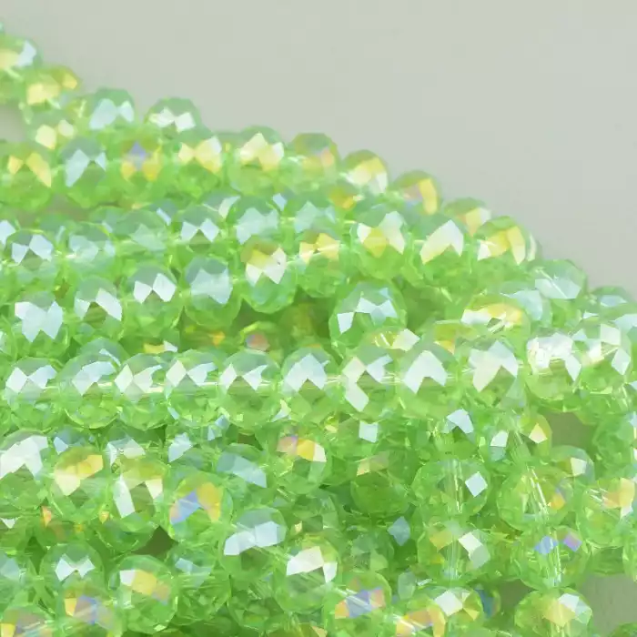 🏷️️ Нитка Чеський кришталь 42 см. 7,5 мм. (без замка) ss_93073