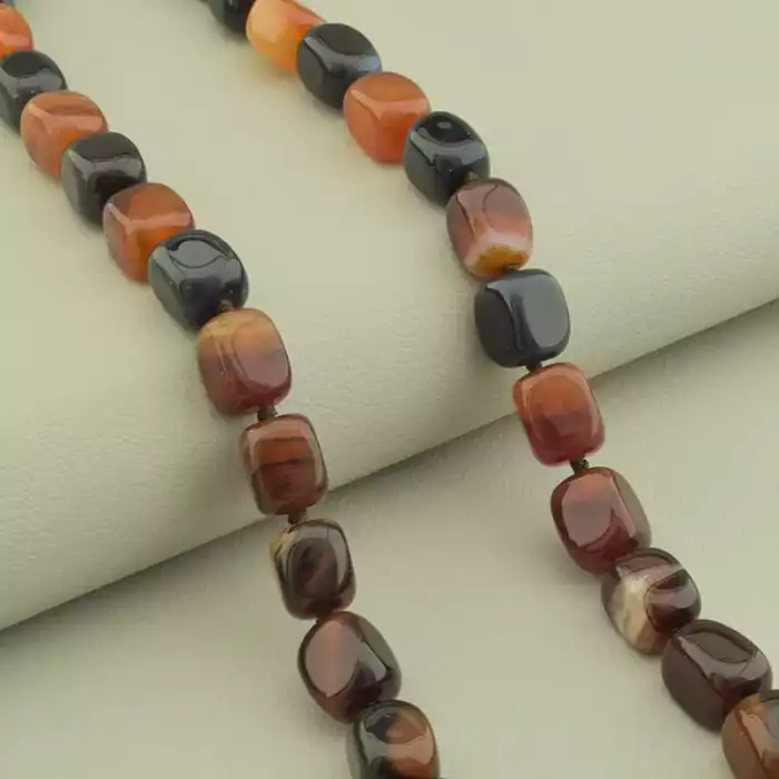 🏷️️ Намисто Агат 44 см. ss_102268