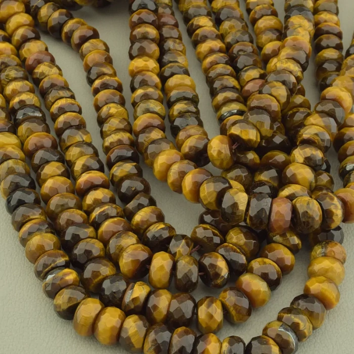 🏷️️ Нитка Тигрове око 38 см. (без застібки) ss_103308