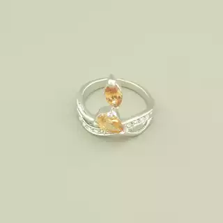 Каблучка Vogue Фіаніт (родій)