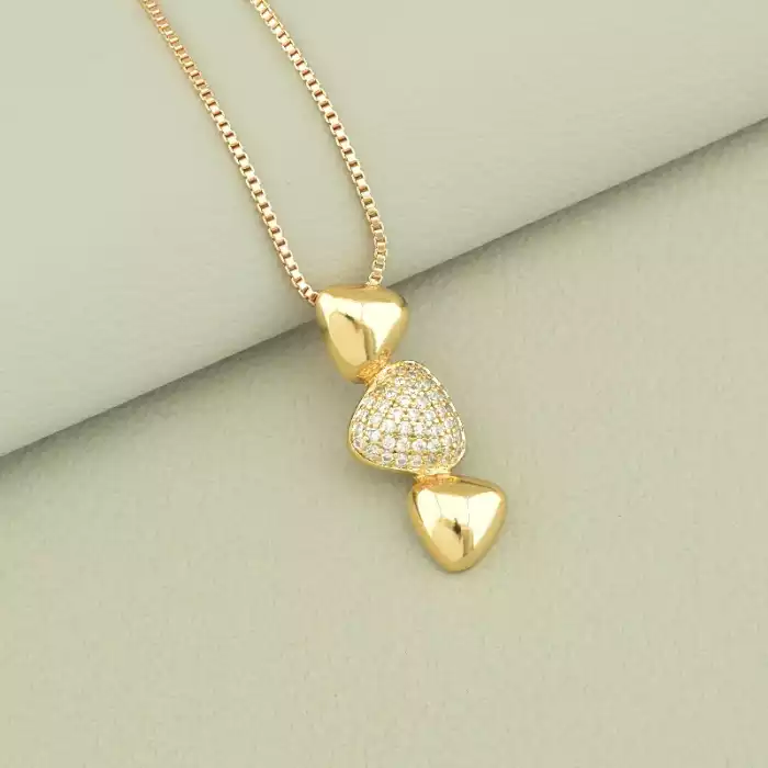 🏷️️ Кулон Xuping Фіаніт (позолота 18к) ss_99908