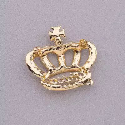 🏷️️ Брошка корона Сrystal F-14184