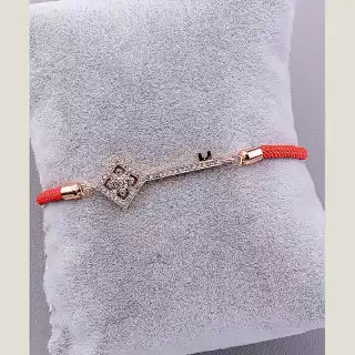 Браслет регульований Фіаніт 17 см