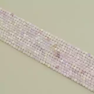 Намистини Аметрін 39 см. 3,5 мм. на нитці (натуральне каміння, без застібки)