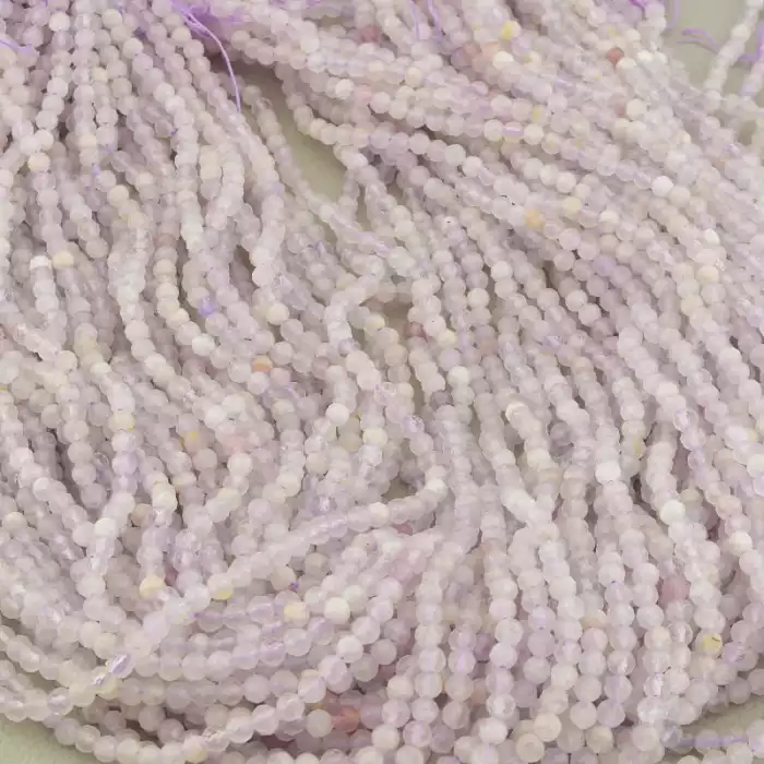 🏷️️ Нитка Аметрін 39 см. 3,5 мм. (без застібки) ss_101065