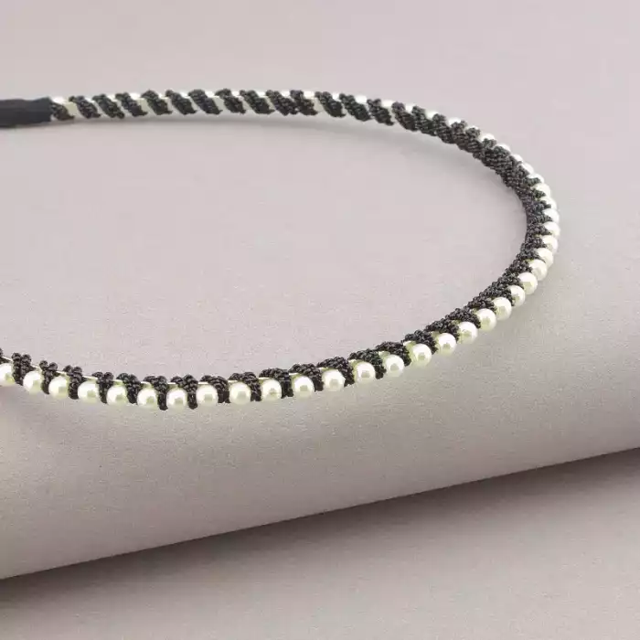 🏷️️ Обруч Перли FJ ss_77376