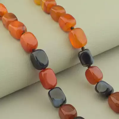 🏷️️ Намисто Агат 42 см. F-102269