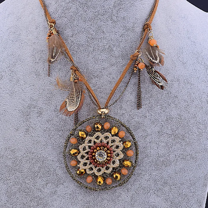 🏷️️ Підвіска замш 80 см Hand Made ss_18255