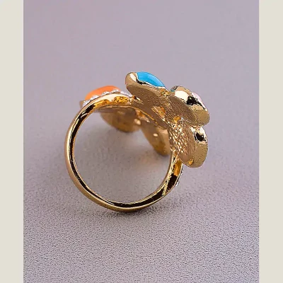 Перстень Сrystal (позолота 18к)