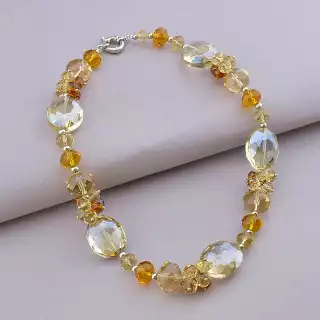 Намисто Чеський кришталь 41 см.