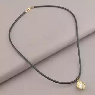 Підвіска Ракушка 50 см (позолота 18к)