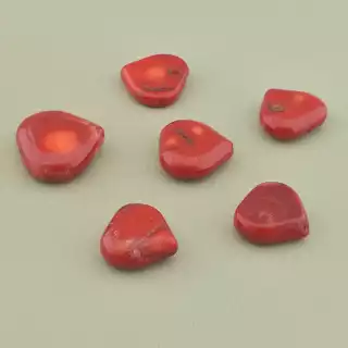 Кабошон Корал 17х17 мм.