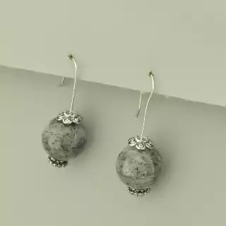 Сережки петля Волосатик