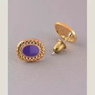 Сережки пусети Fashion емаль