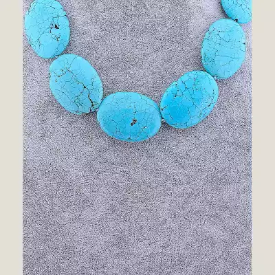 🏷️️ Намисто Бірюза 45 см F-64255