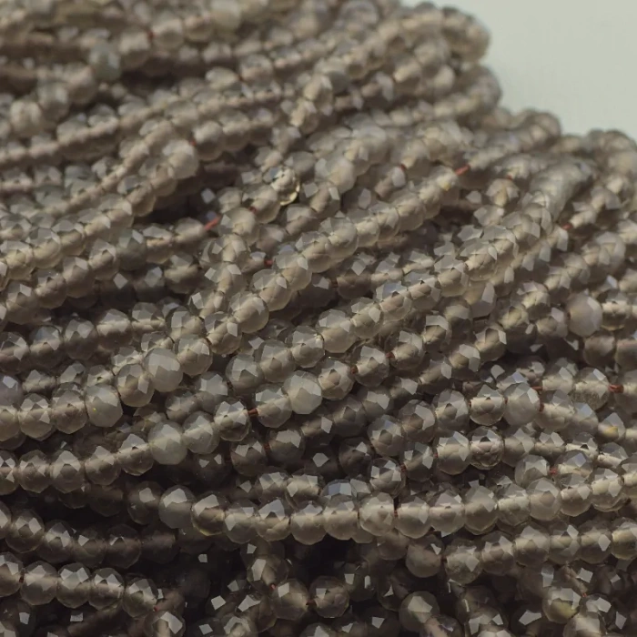 🏷️️ Нитка Кварц 40 см 4 мм (без замка) ss_64797