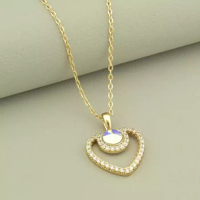 🏷️️ Підвіска Xuping Swarovski 41 см (Позолота 18к) ss_102790