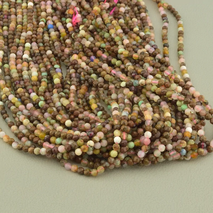 🏷️️ Нитка Самоцвіти 39 см. 3,3мм. (без застібки) ss_102893