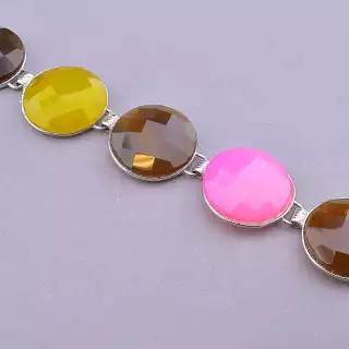 Браслет петля Агат 19 см