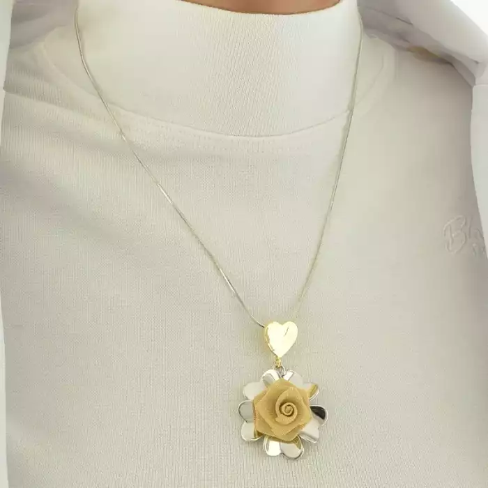 🏷️️ Підвіска сережки (45 см, мідний сплав, позолота-родій, з карабіном, 25х25 мм, срібний, золотий) ss_105381