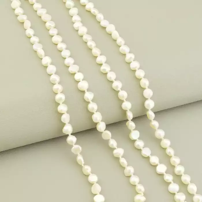 🏷️️ Намисто Перли 120 см F-105686