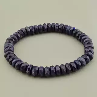 Браслет на резинці Сапфір 19 см