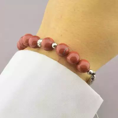 🏷️️ Браслет регульований Яшма 16 см F-63342