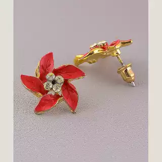 Сережки пусети Fashion емаль