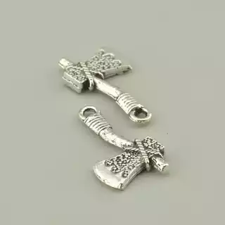 Кулон сокира метал 22x12 мм