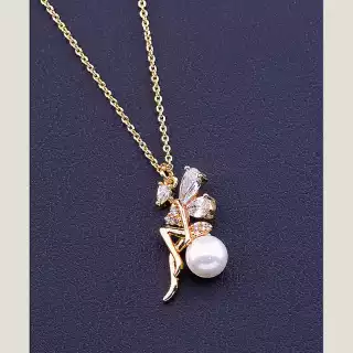 Підвіска фея Xuping Майорка 45 см (позолота 18к)