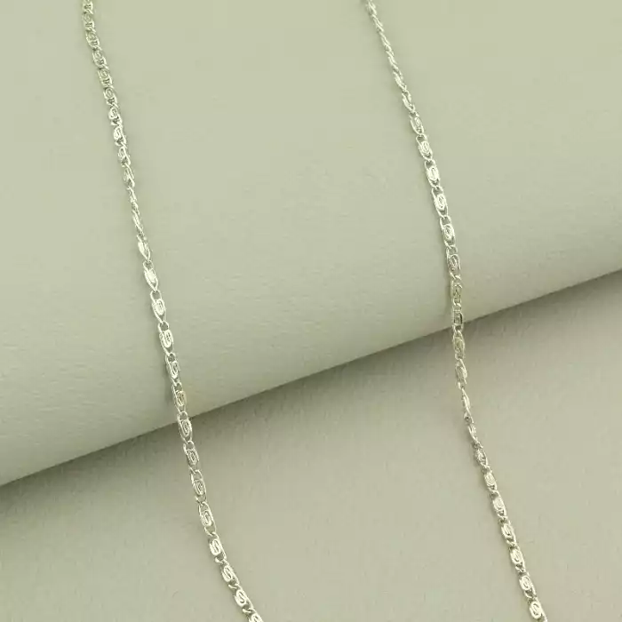 🏷️️ Ланцюг Xuping 45 см. (родій, застібка карабін) ss_102791