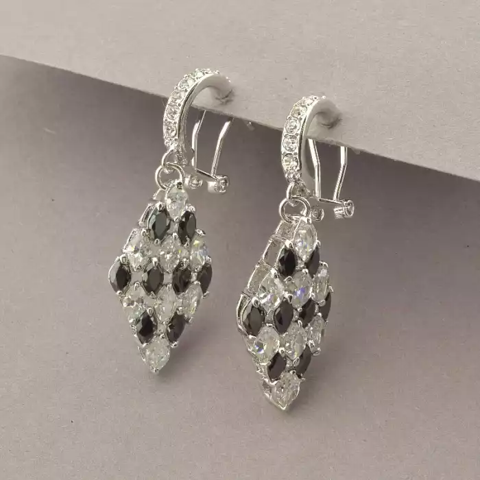 🏷️️ Набір Підвіска + Кільце + Сережки Winniana Фіаніт 44 см. ss_93674