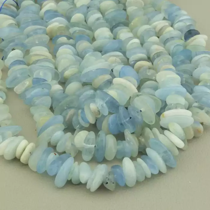 🏷️️ Нитка Аквамарин 40 см. (без застібки) ss_103311