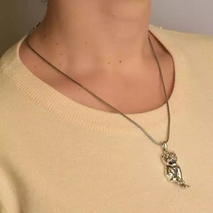 🏷️️ Підвіска тигр Abella Фіаніт 47 см. ss_96860