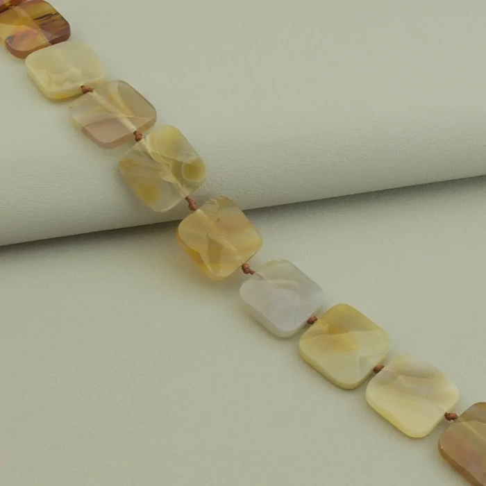 🏷️️ Намисто Агат 46 см. ss_97084