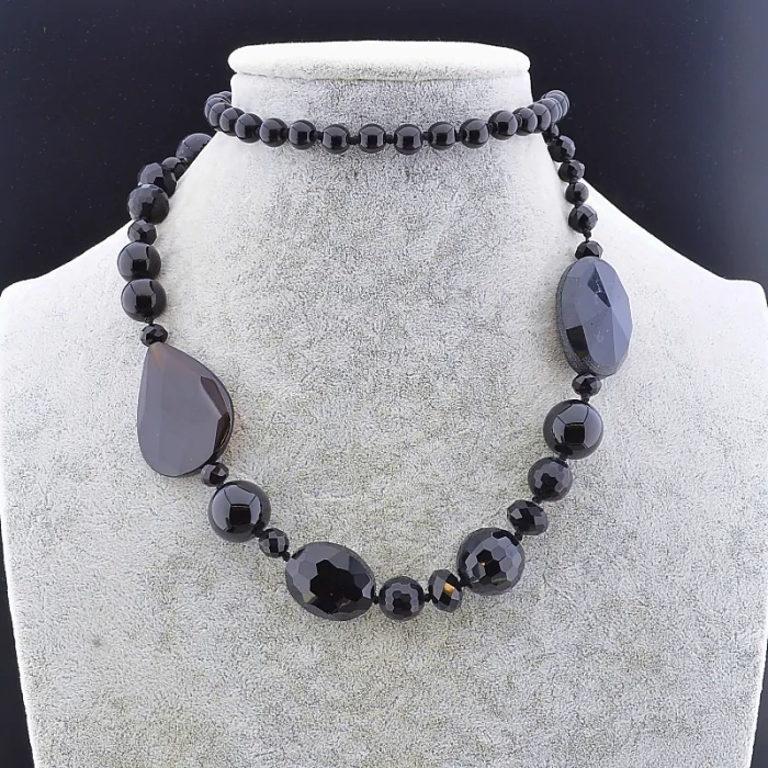 🏷️️ Намисто Агат 76 см. ss_91339