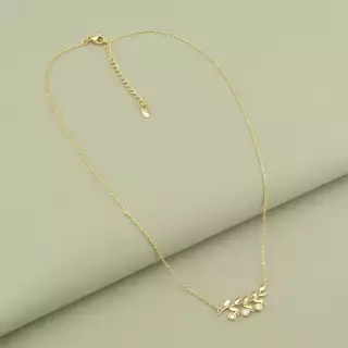 Підвіска Xuping Фіаніт 42 см (позолота 18к)