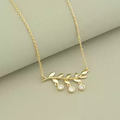 🏷️️ Підвіска Xuping Фіаніт 42 см (позолота 18к) F-100329