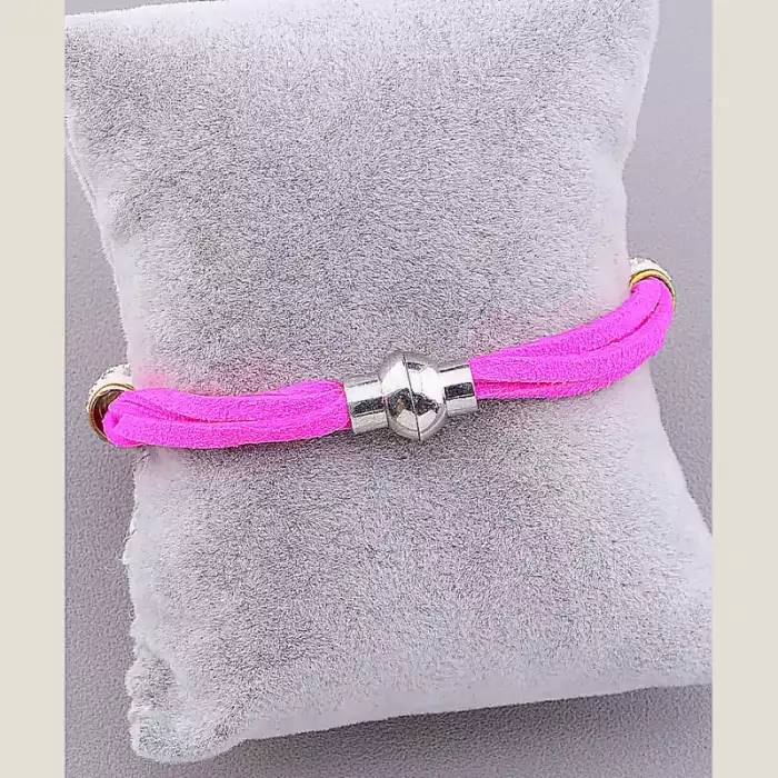 🏷️️ Браслет Сrystal 17 см шкірозамінник ss_15632