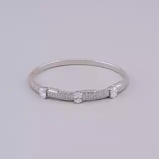 Браслет шарнірний Xuping (родій)