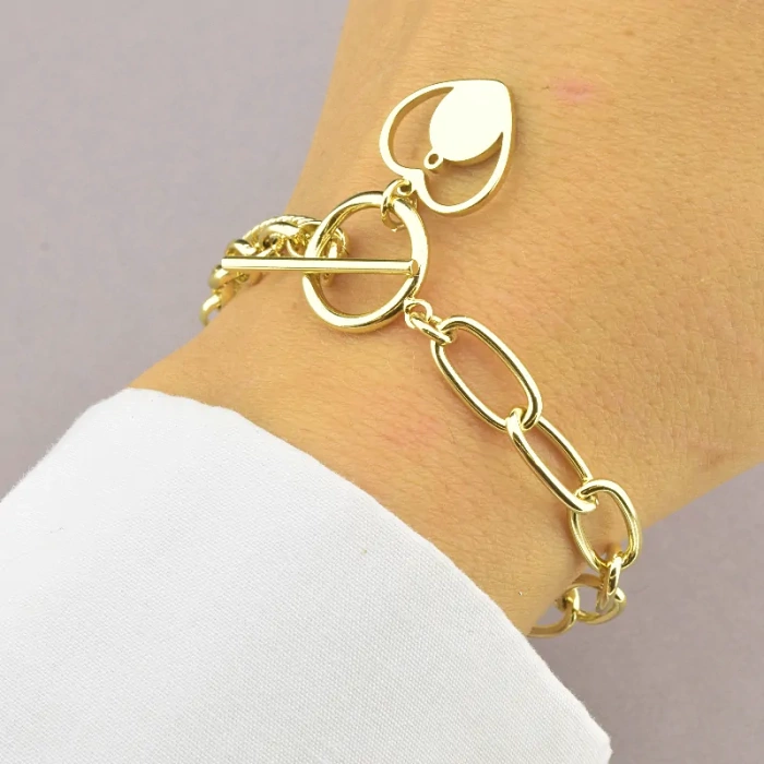 🏷️️ Браслет петля Xuping 18 см. (позолота 18к лимонна) ss_88293