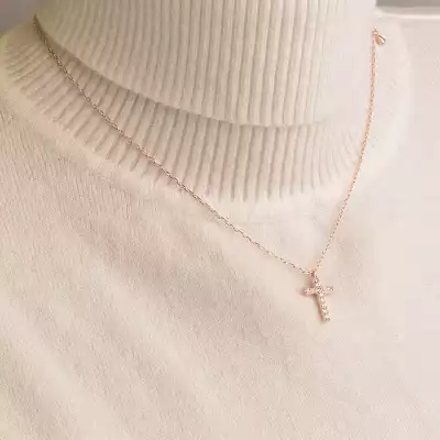 🏷️️ Підвіска + Сережки Saiya Фіаніт 41 см. (позолота 18к (рожева)) F-96970