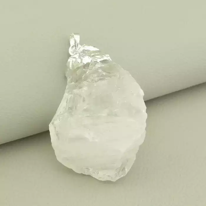 🏷️️ Кулон Гірський кришталь 50х30мм. ss_104363