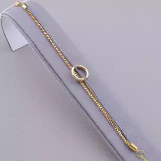 Браслет з карабіном Fashion 18 см