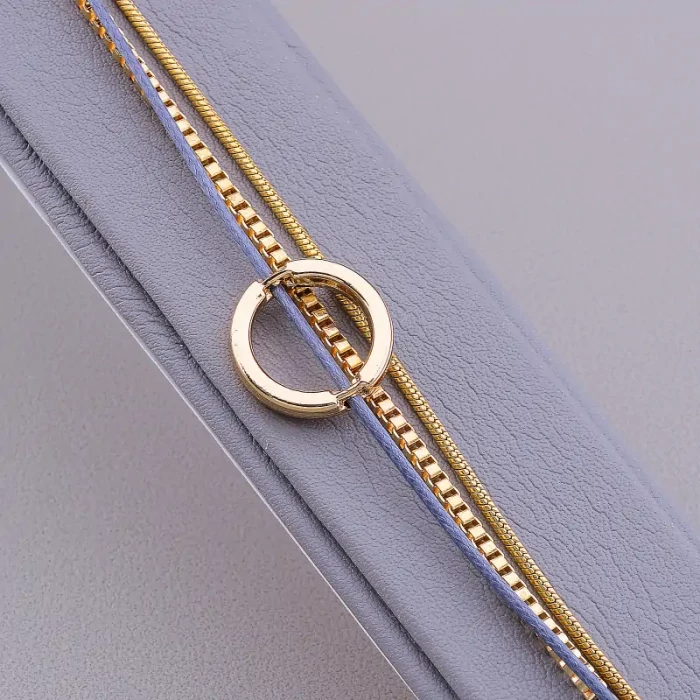 🏷️️ Браслет з карабіном Fashion 18 см ss_80183