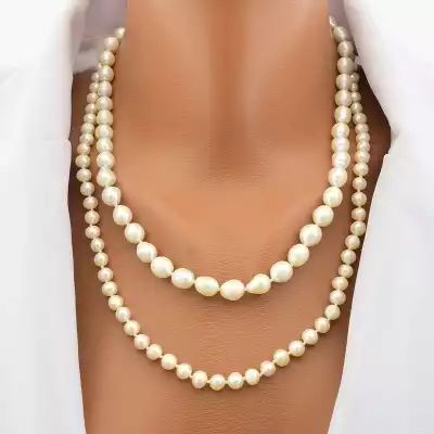 🏷️️ Намисто з перлин (47 см) F-104870