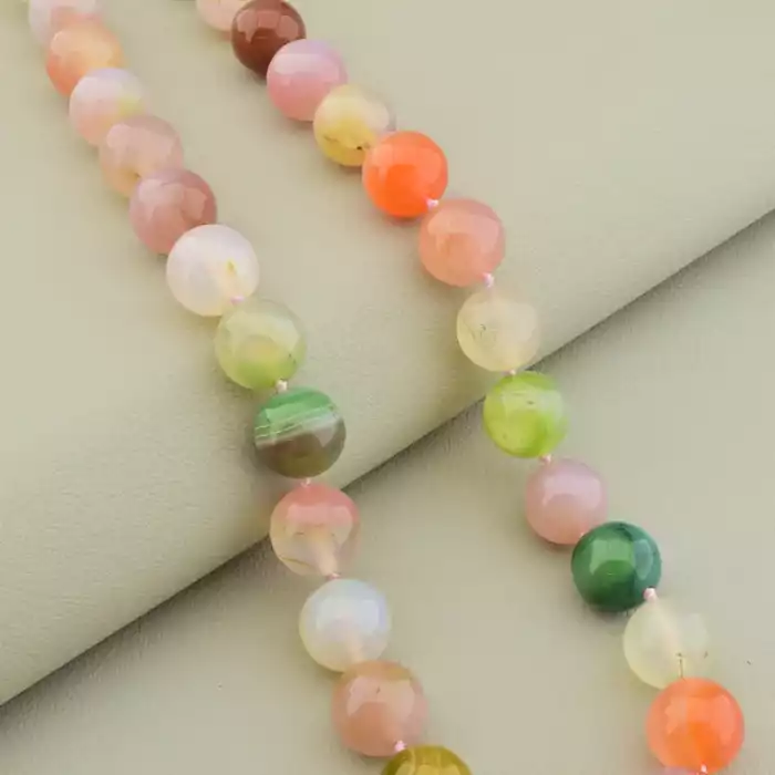 🏷️️ Намисто Агат 43 см F-105484