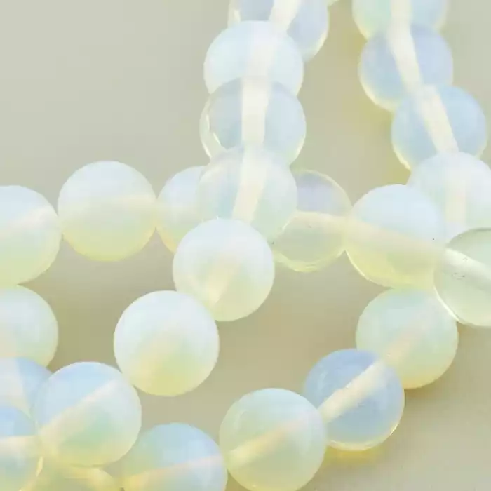 🏷️️ Нитка Місячний камінь 39 см 12 мм ss_72905