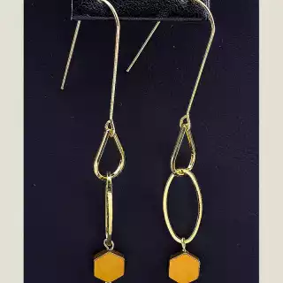 Сережки застібка гачком Juleeze